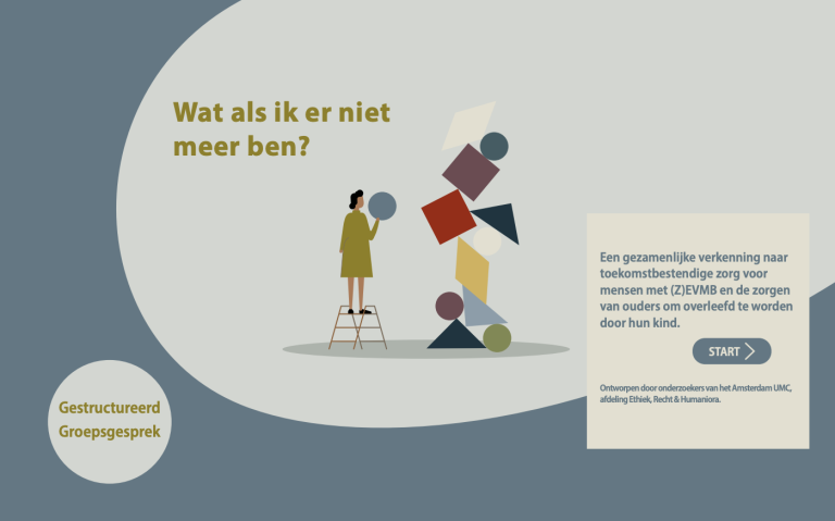 Groepsgesprek ‘Wat als ik er niet meer ben’